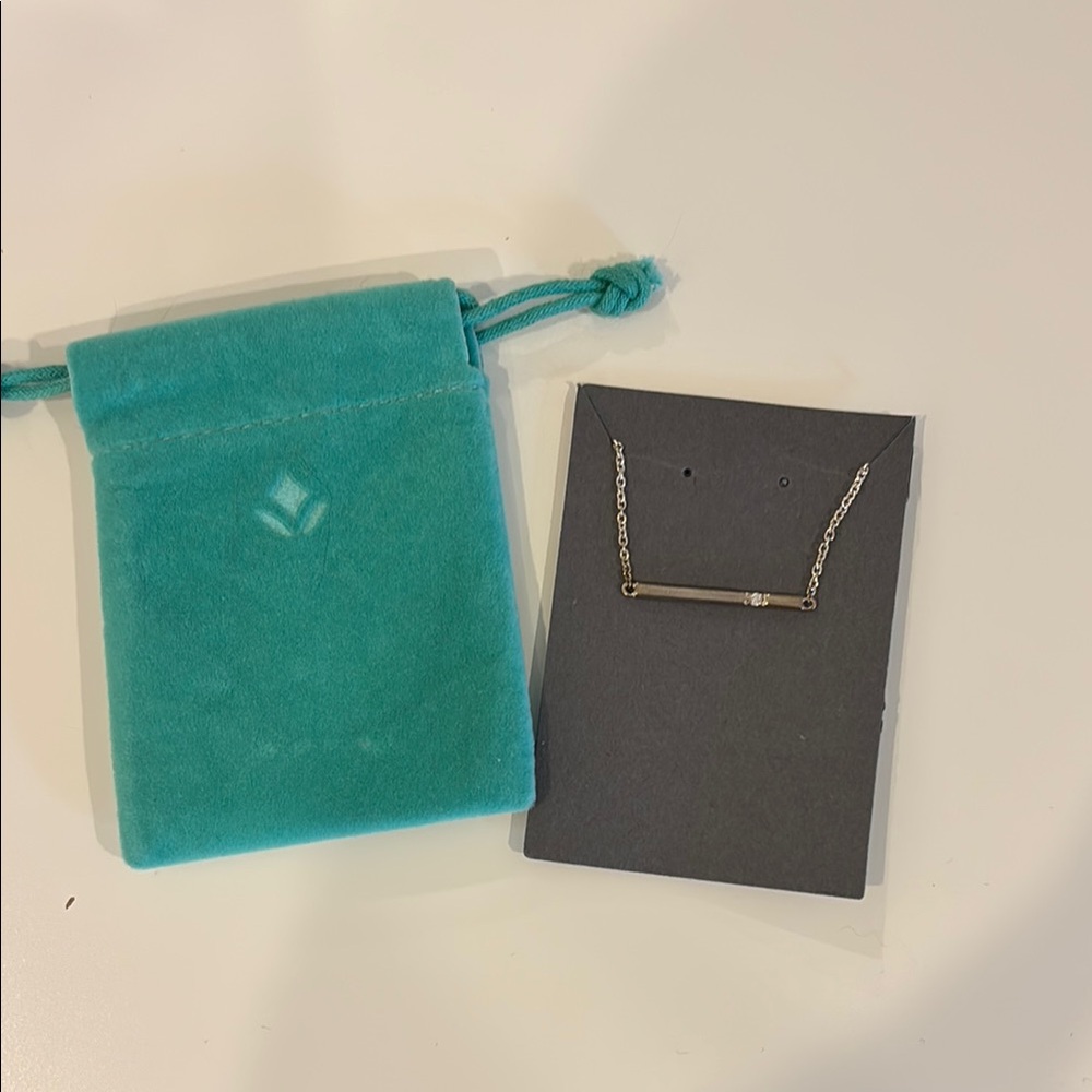 Brilliant Earth Bar diamond necklace